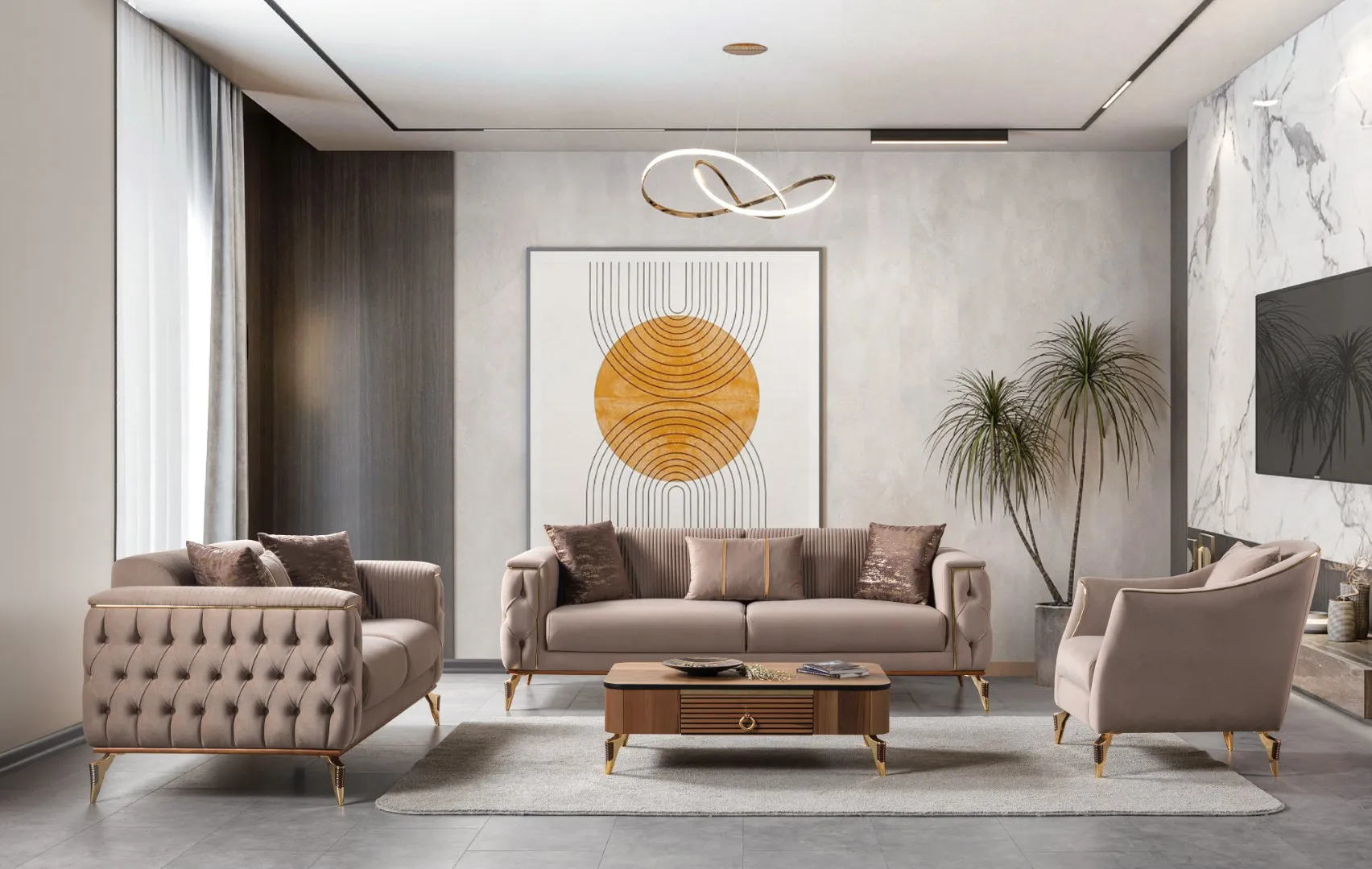 Belinda Koltuk Takımı görünüm 2